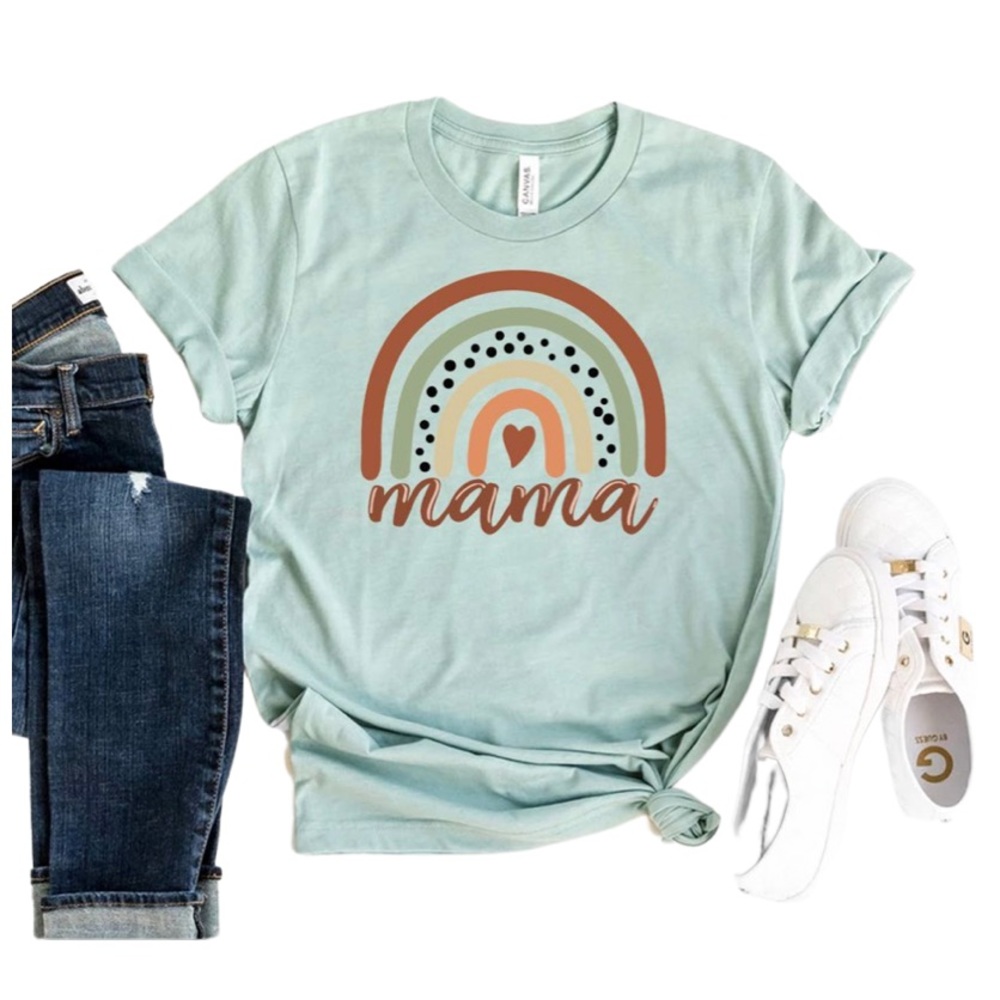 Rainbow Mama Tee